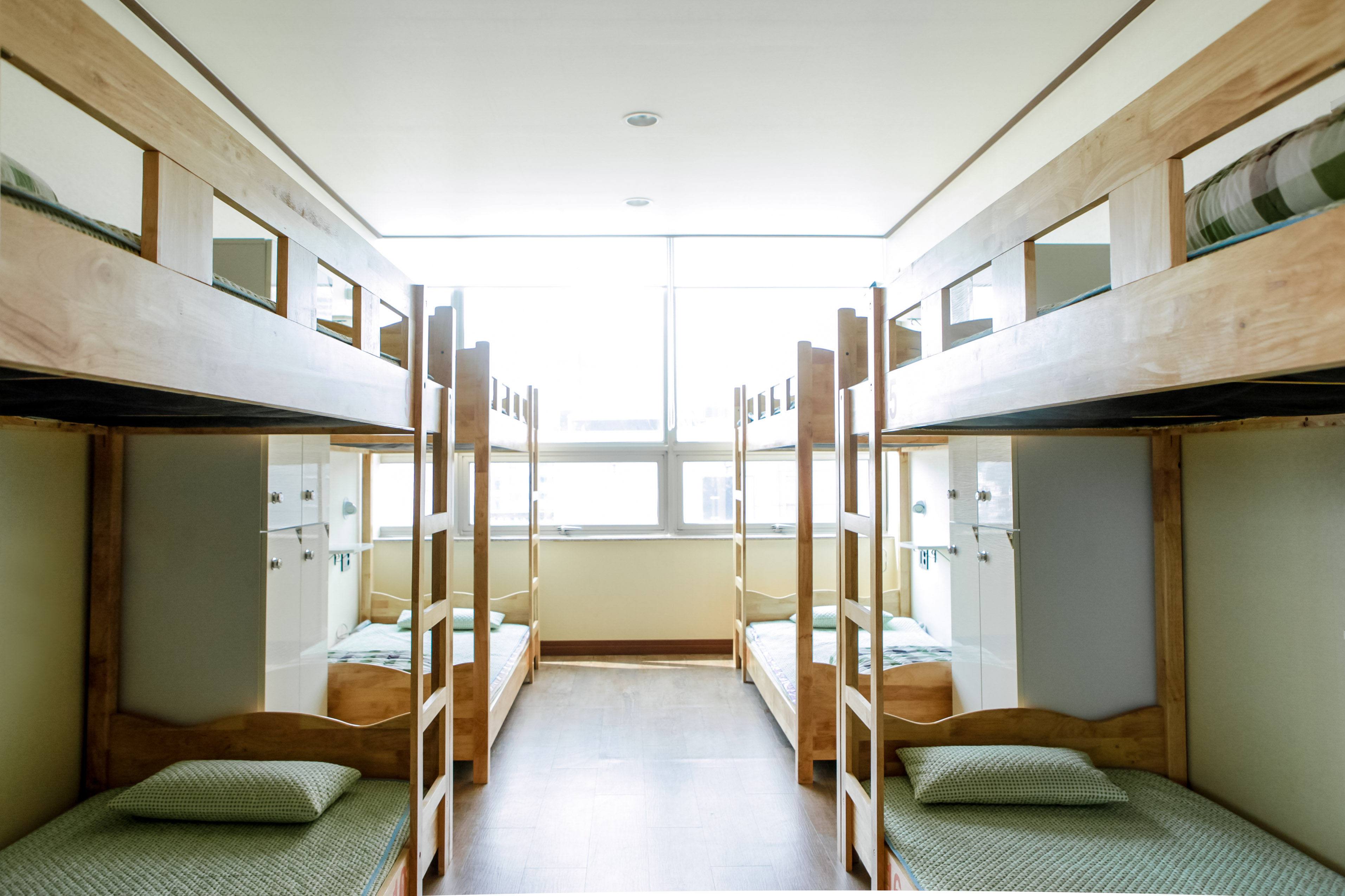 单位宿舍公寓式上下铺铁床案例