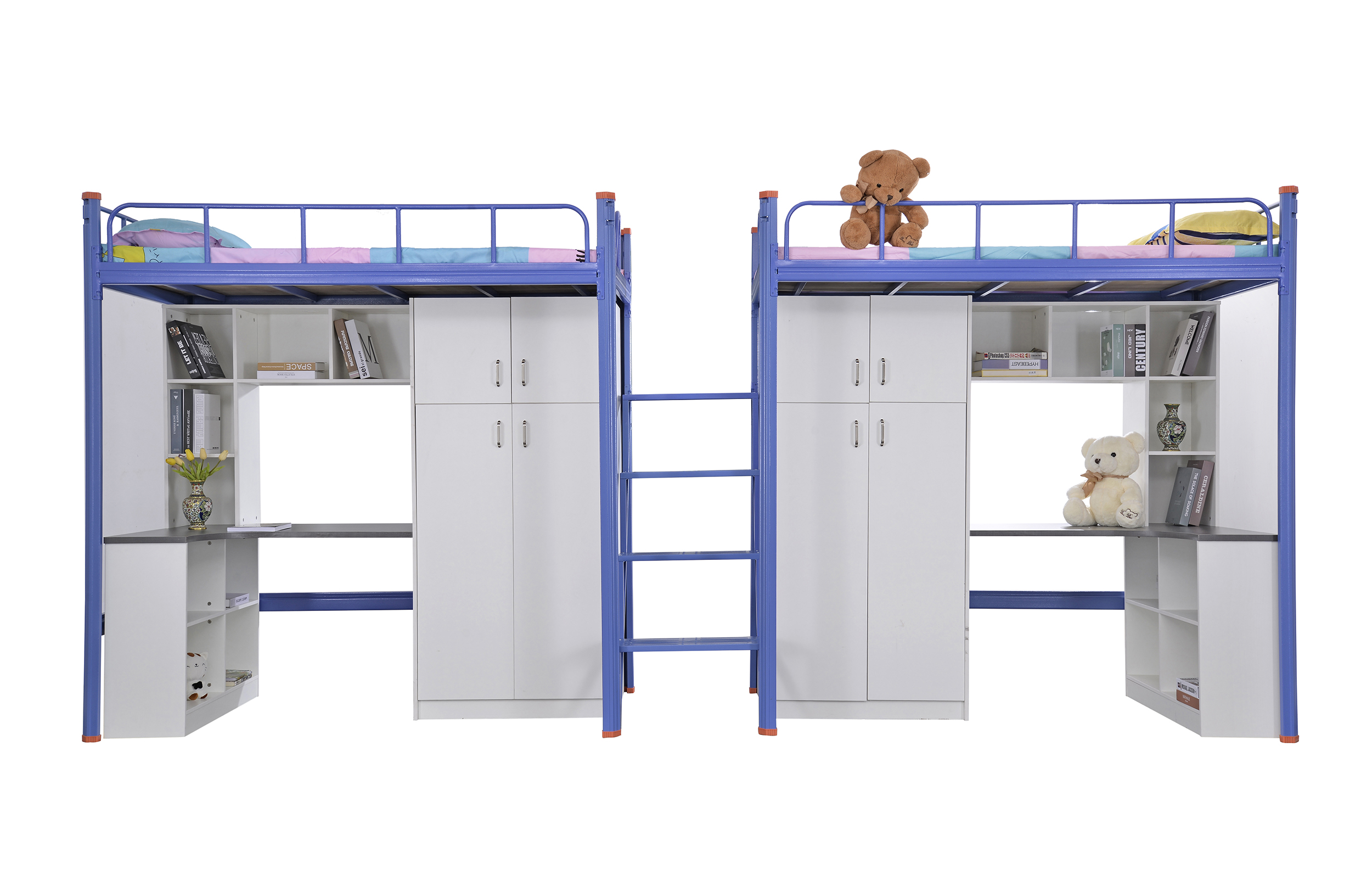 学校宿舍床 连体双层公寓床