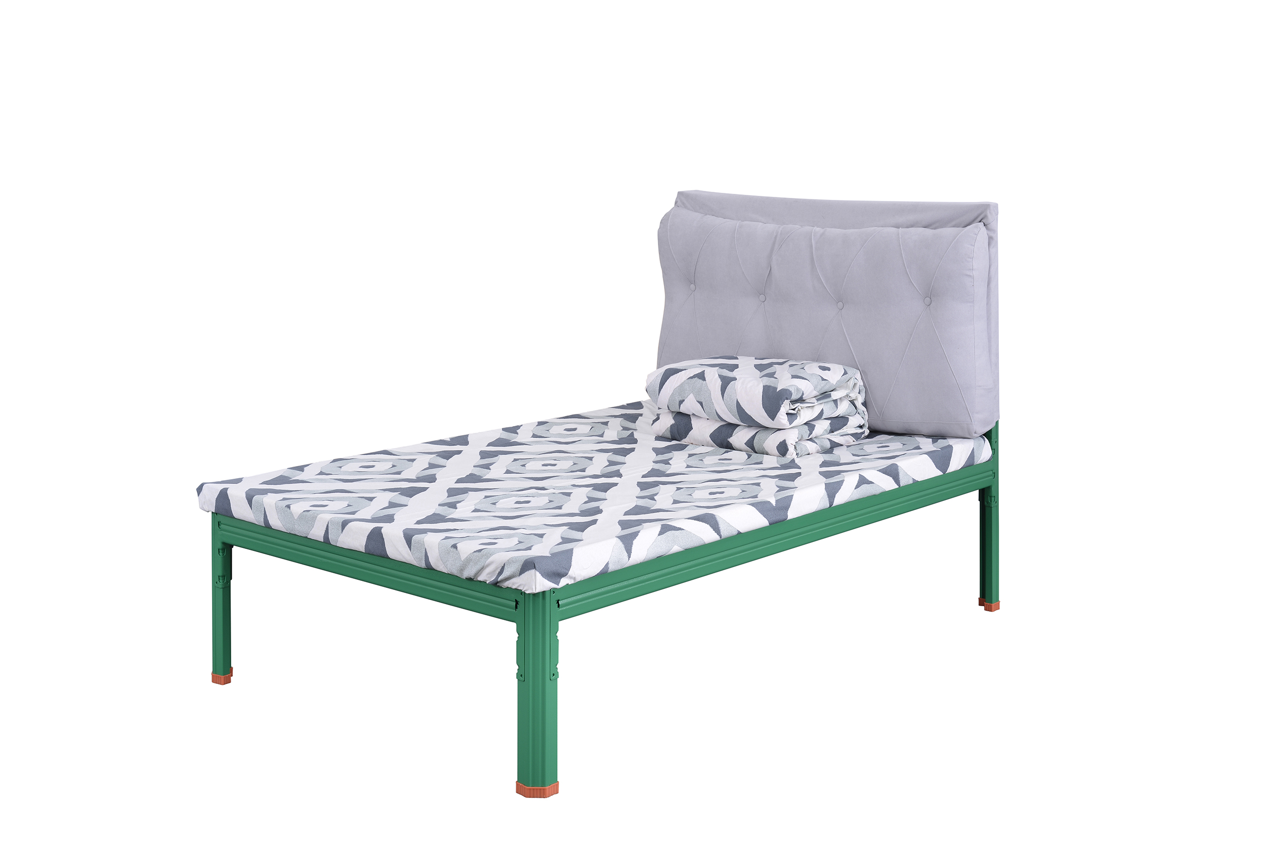 其他宿舍单层铁架床配床垫