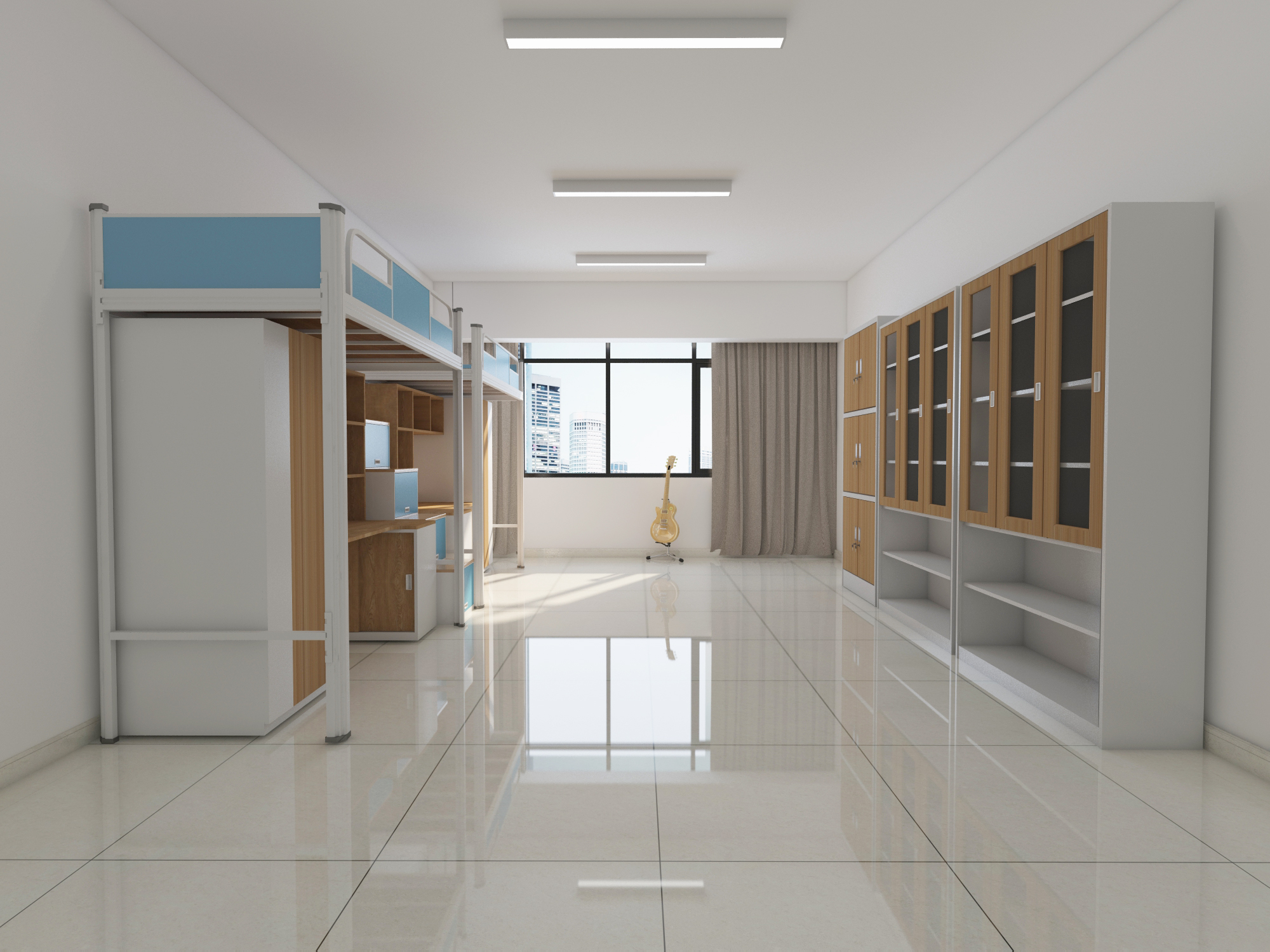 宿舍上下铺铁床尺寸_宿舍上下铺铁床厂家_宿舍上下铺铁床参数