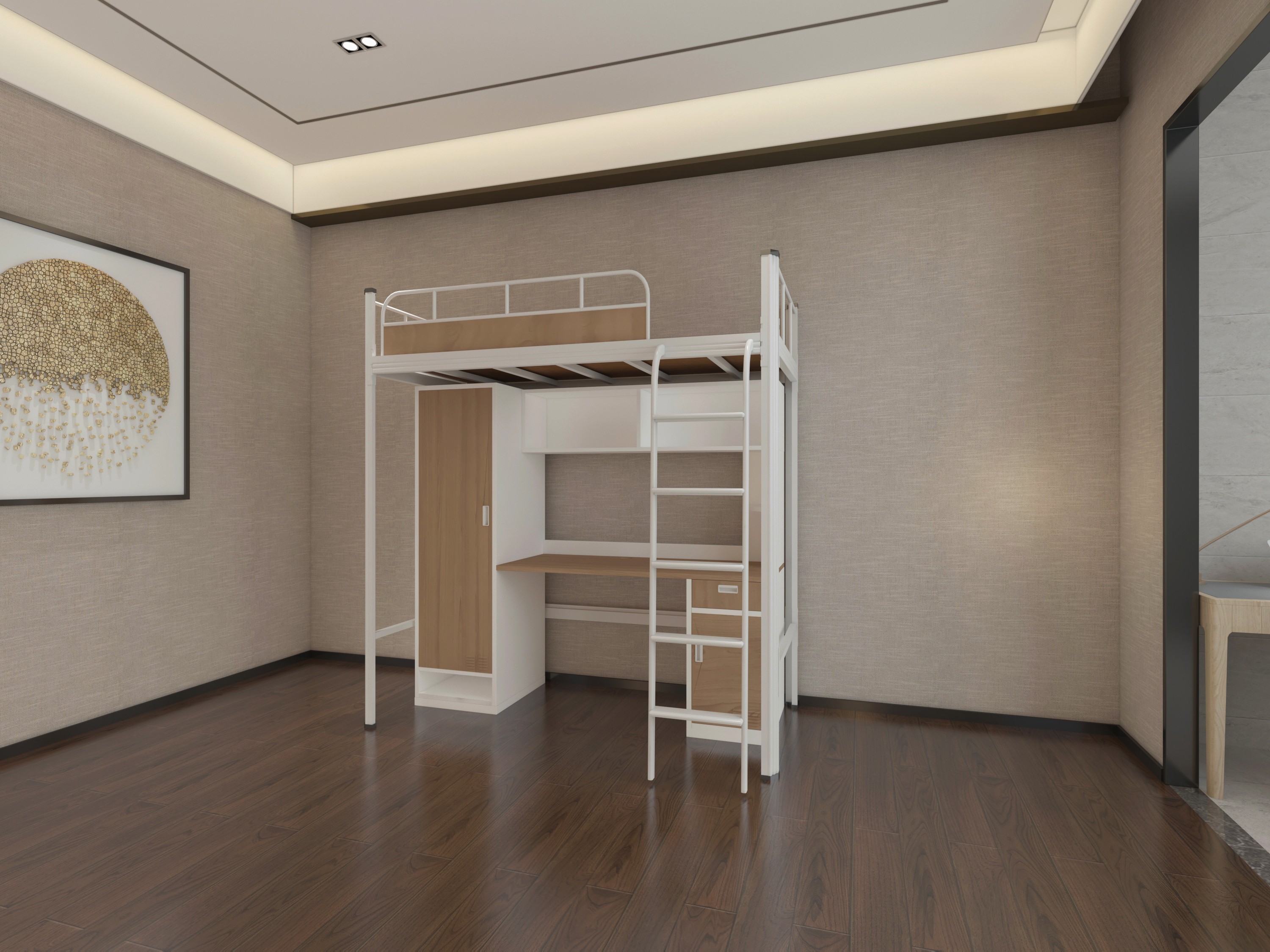 单体公寓床 专业公寓床图片大全