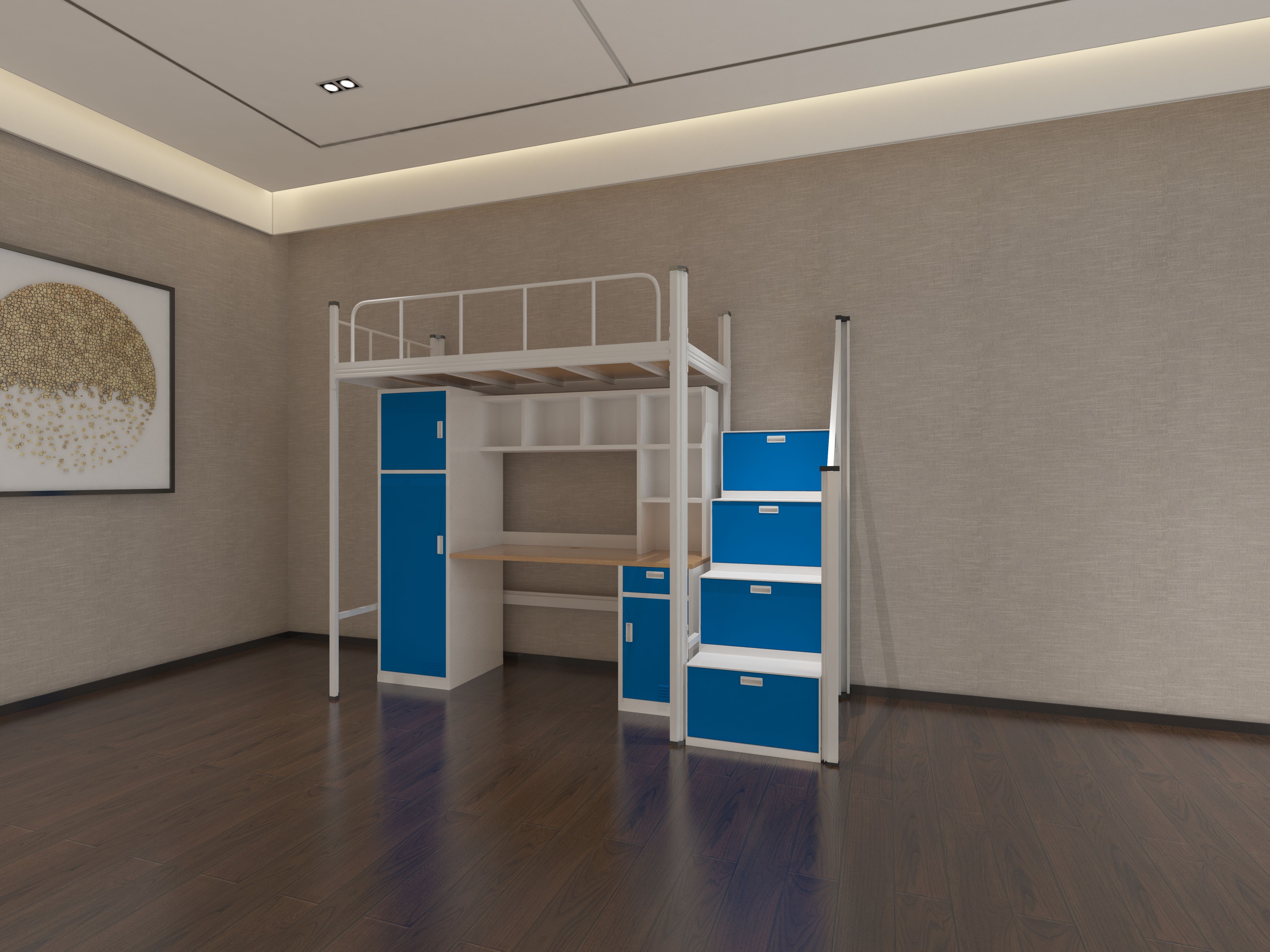 定做单体公寓床 生产公寓床厂家