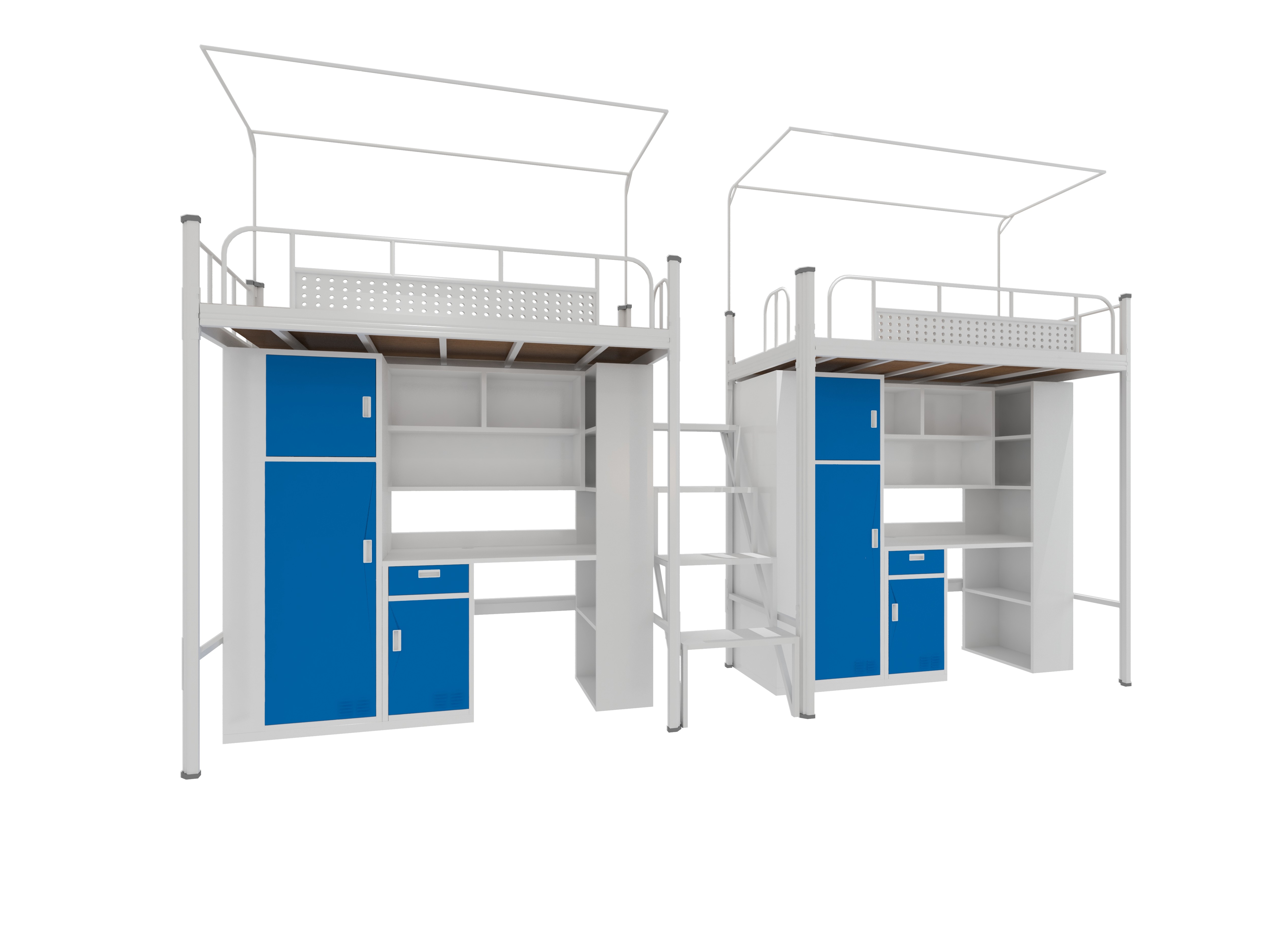 学生组合连体公寓床