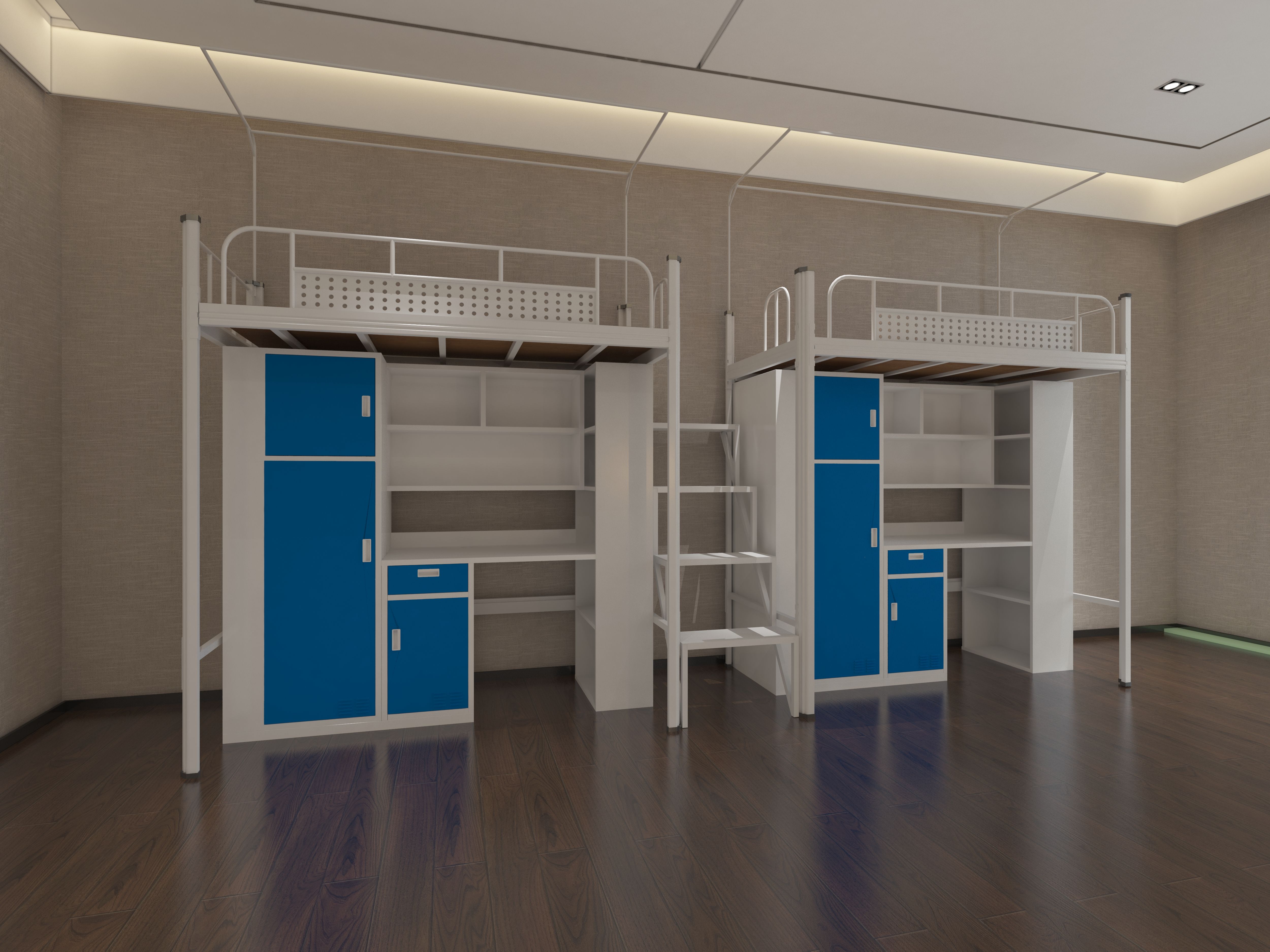 学生组合连体公寓床