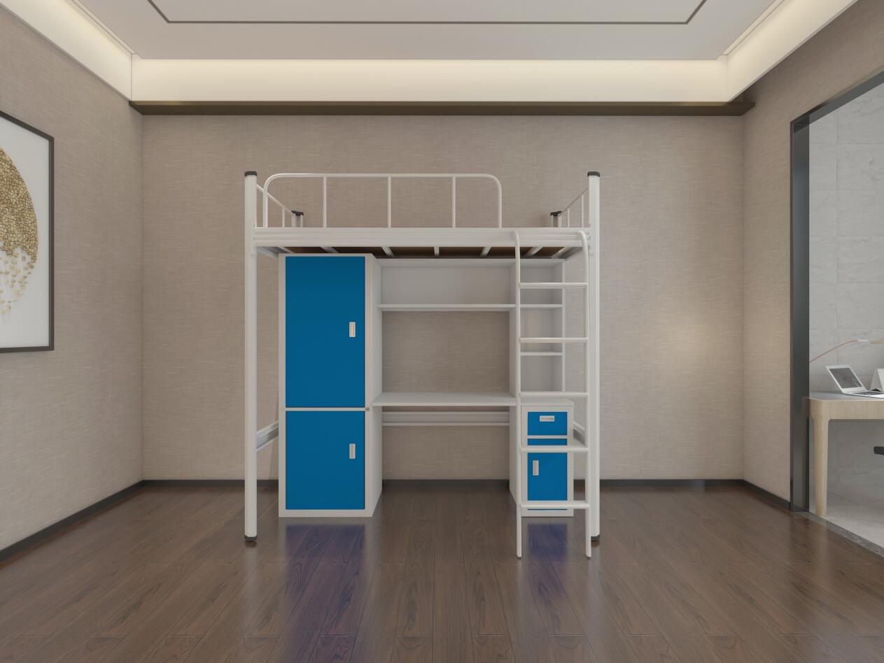 学校单体公寓床 宿舍公寓床厂家批发