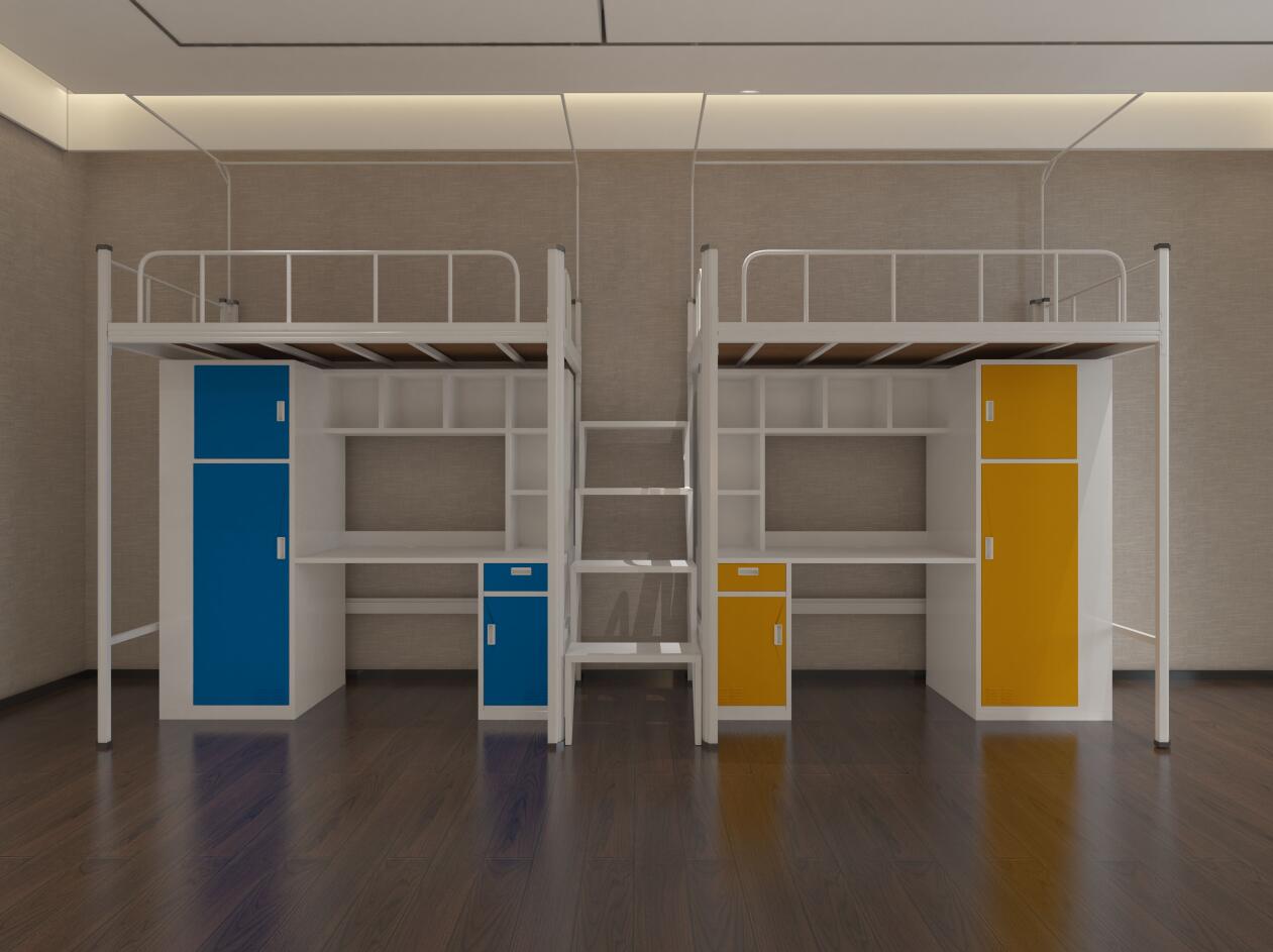 酒店连体公寓床 厂家零售公寓床