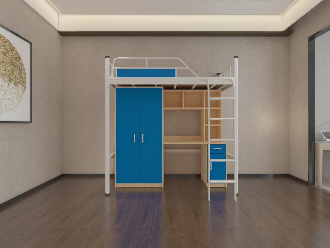 单体公寓床 公寓床双层床生产厂家