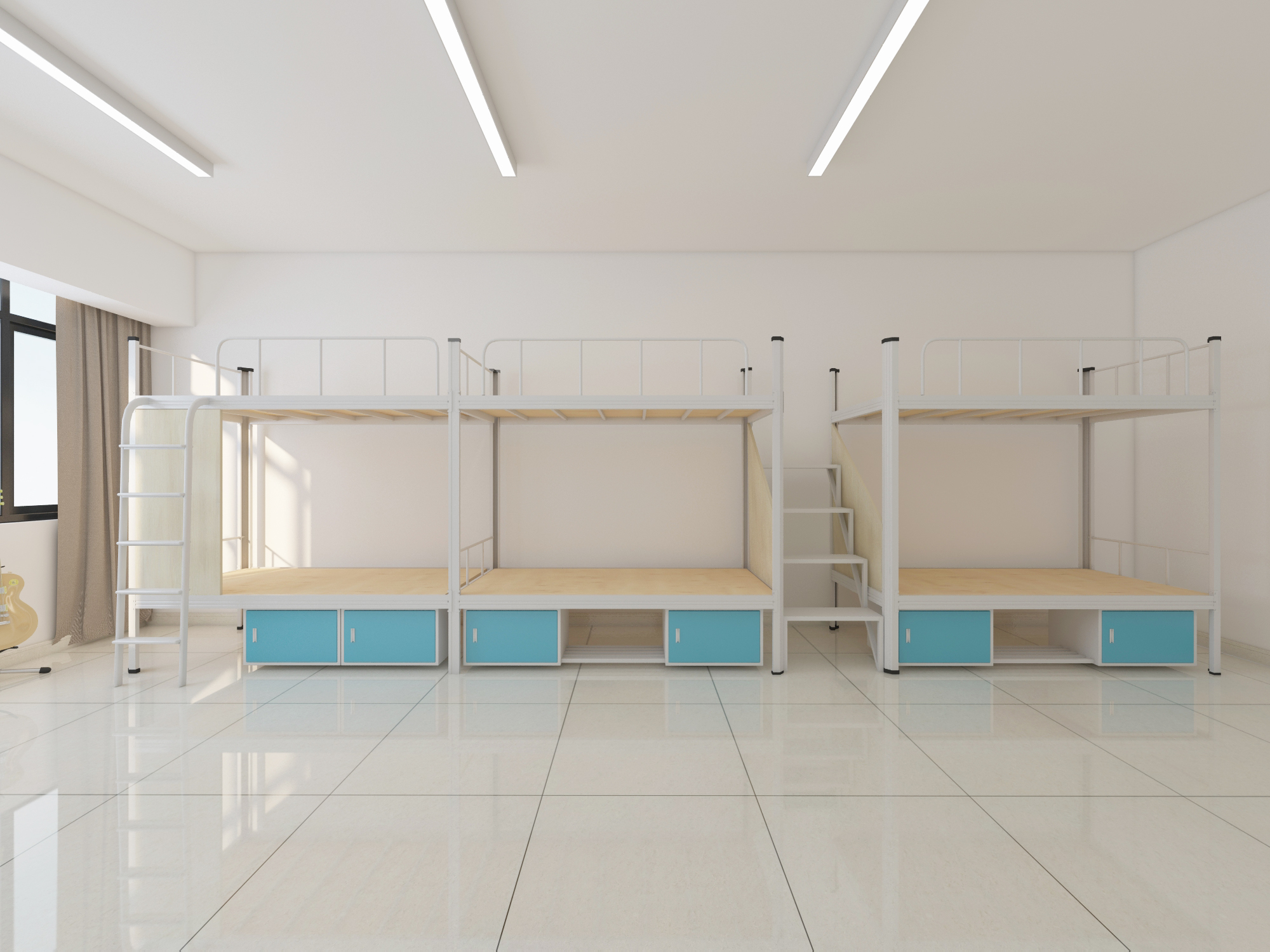 一个上下铺铁床多少钱