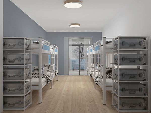 大学生双人公寓床 学校双层公寓床