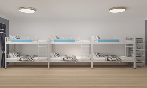 员工上下铺铁床价格