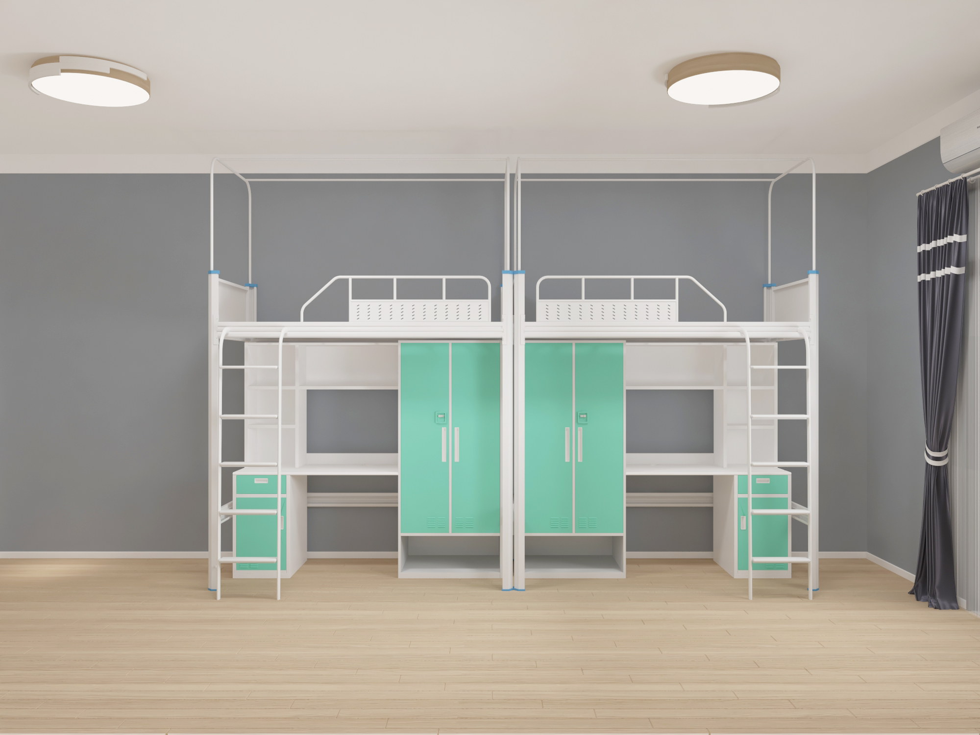 公寓床学校 钢制公寓床厂