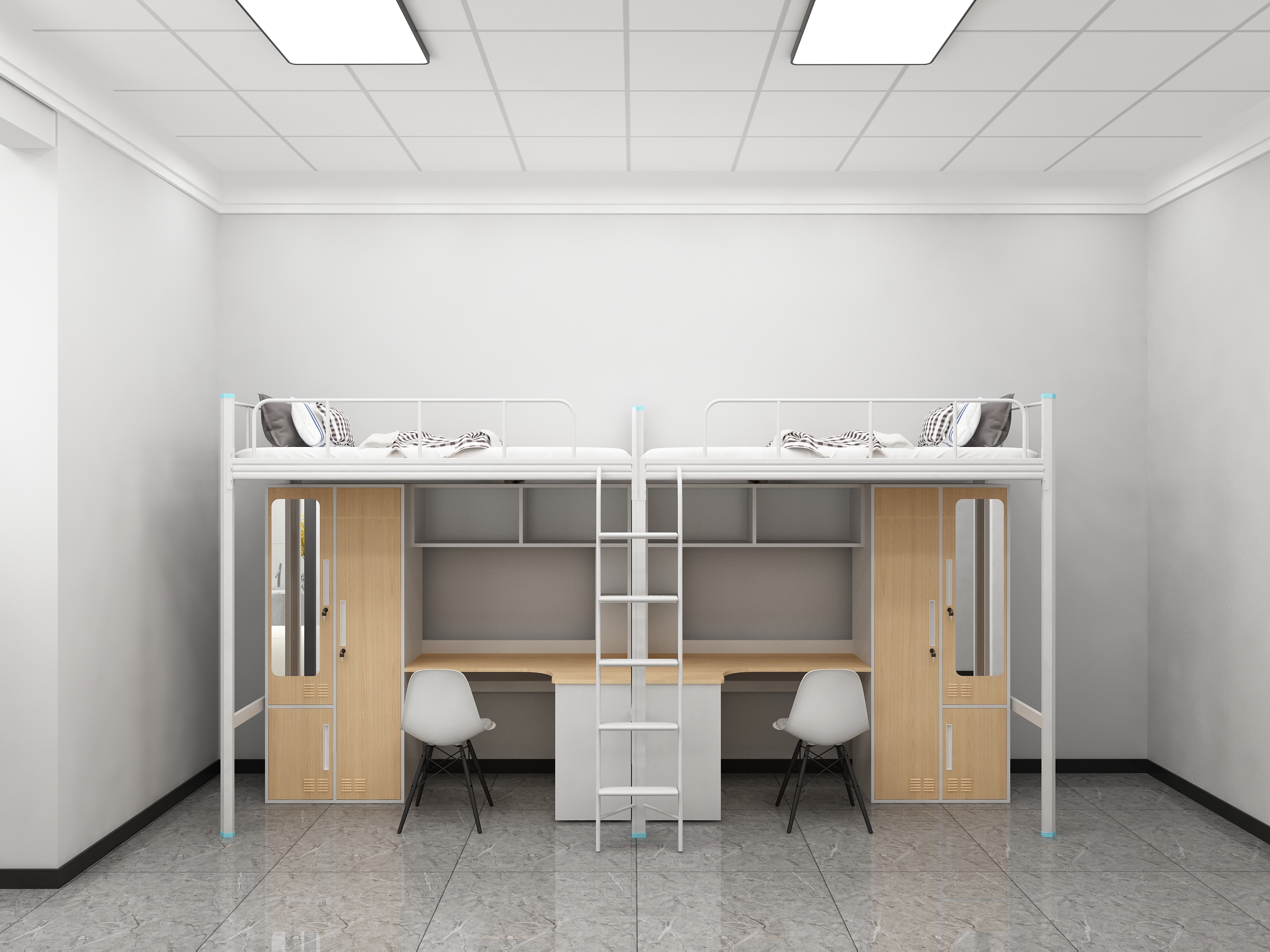 公寓床生产商 双层床公寓床