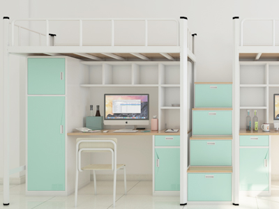 双层铁床尺寸设计效果图