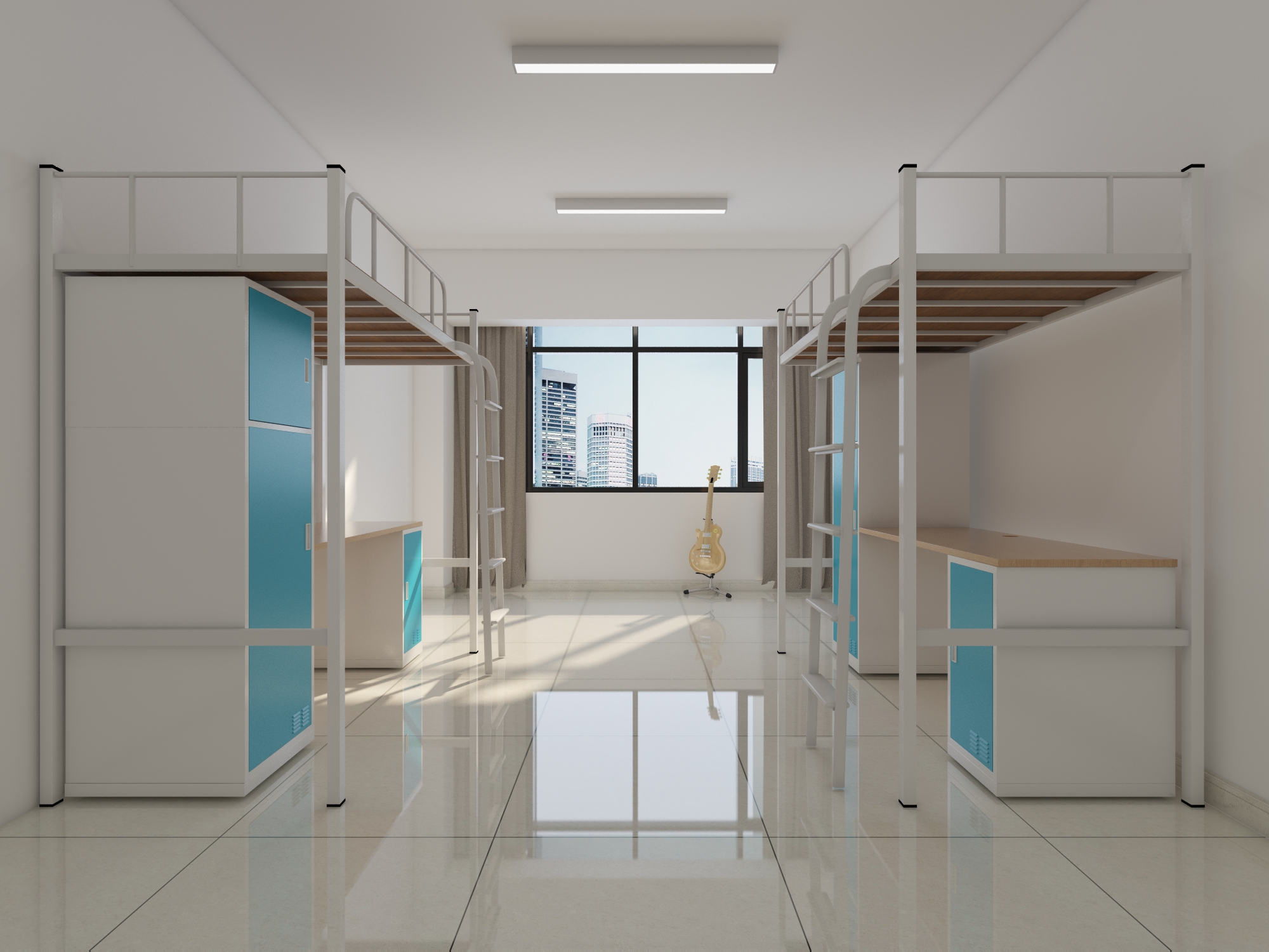 双层铁床有哪些配件