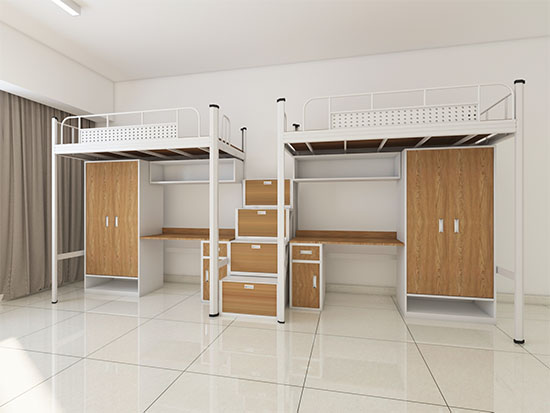 挑选上下铺铁床厂商和铁架床的种类