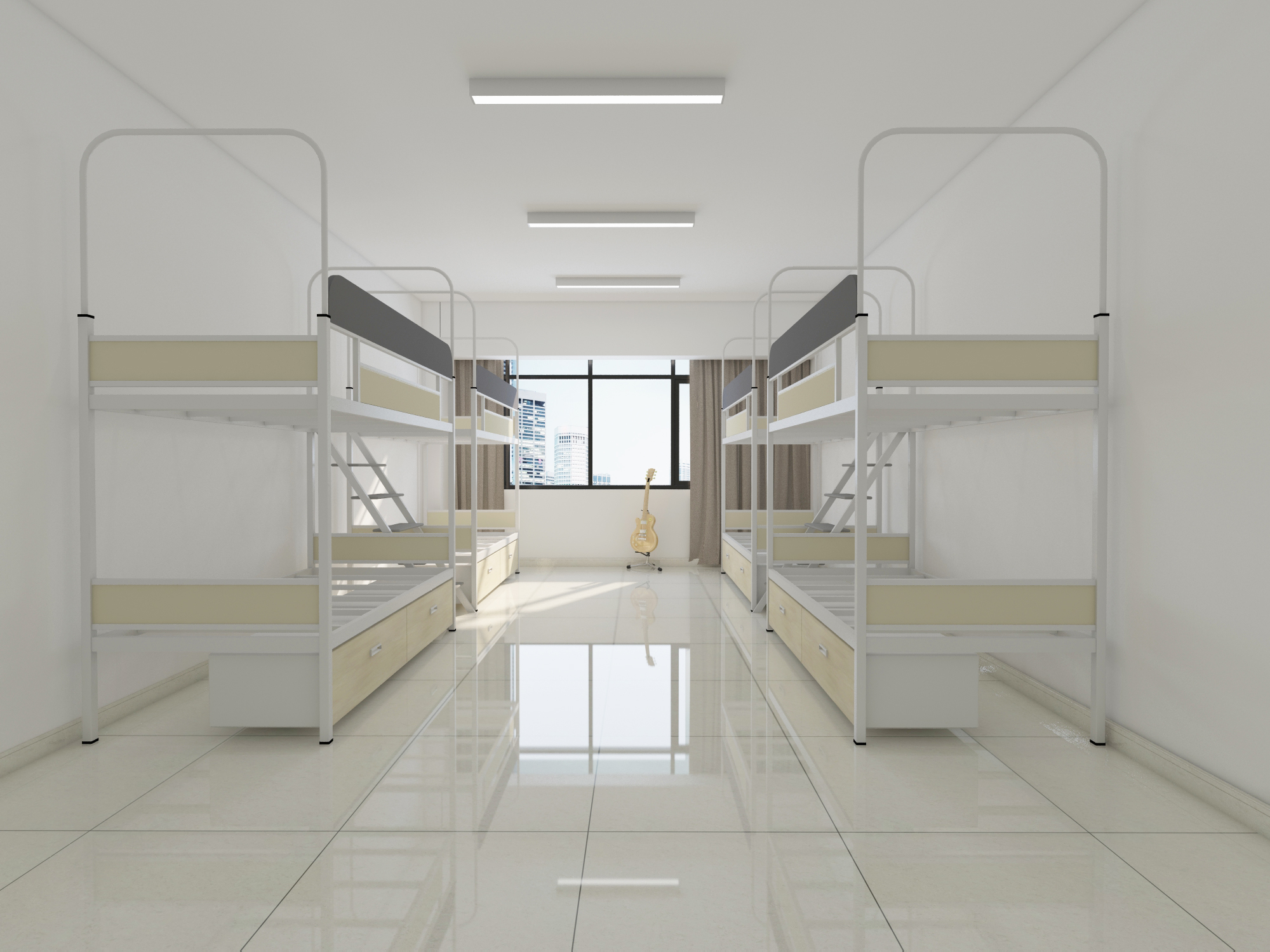 上下铺铁床的缺点