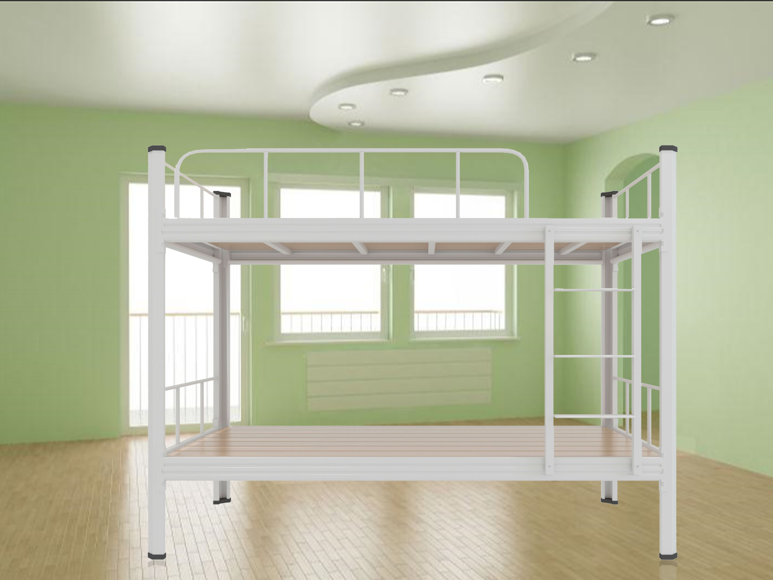 木架床与上下铺铁床的区别