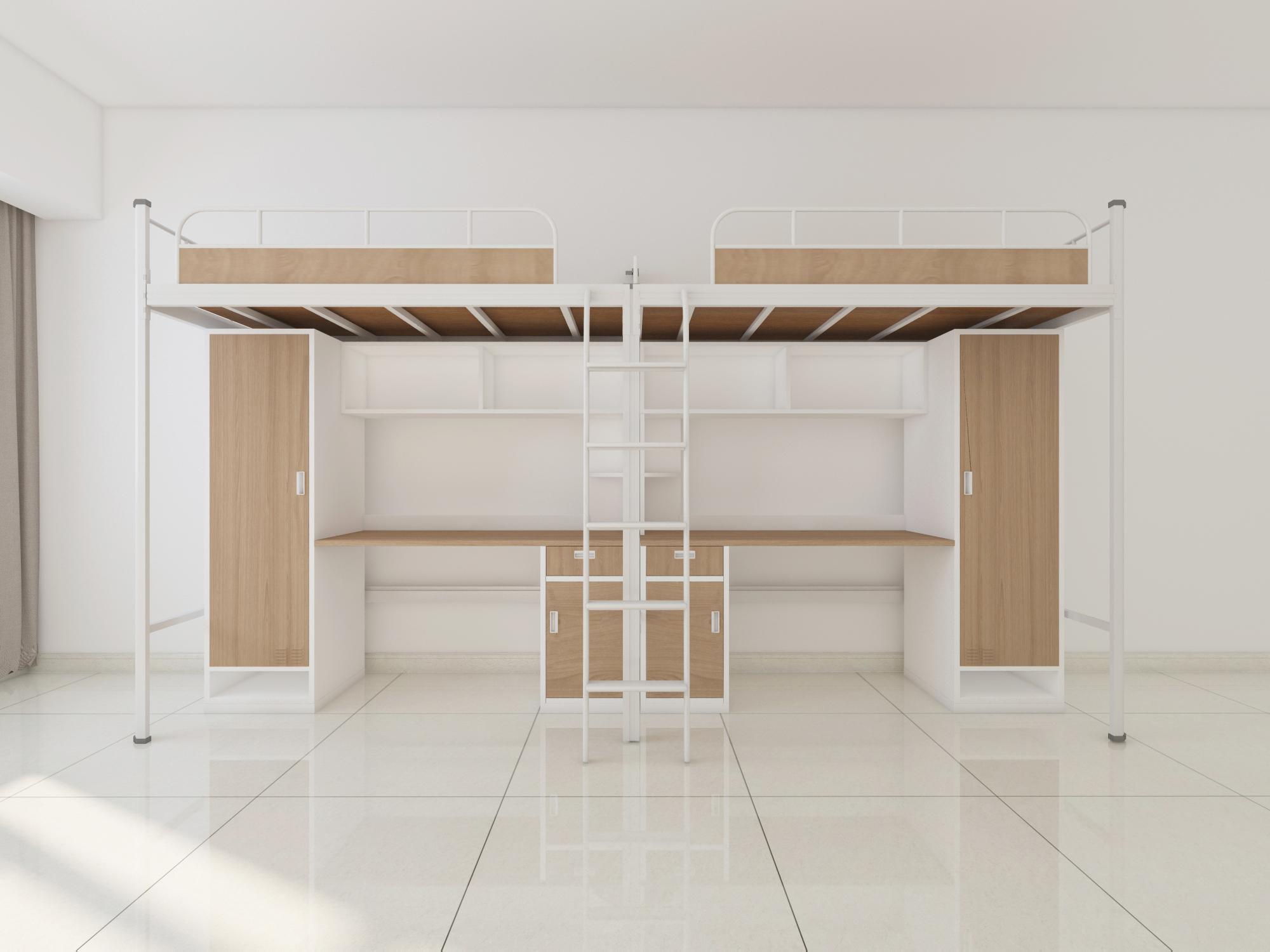 你们的上下铺铁床用什么材质？