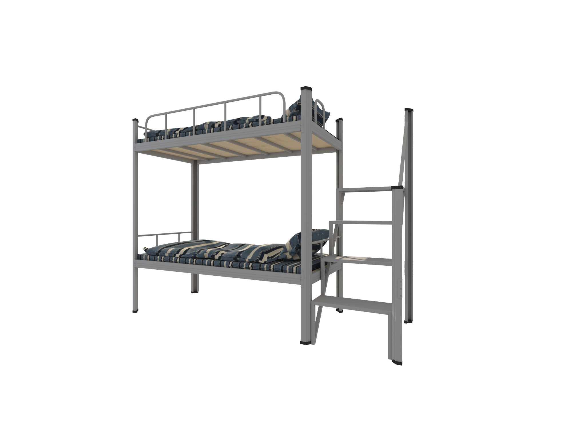 上下铺铁床设计