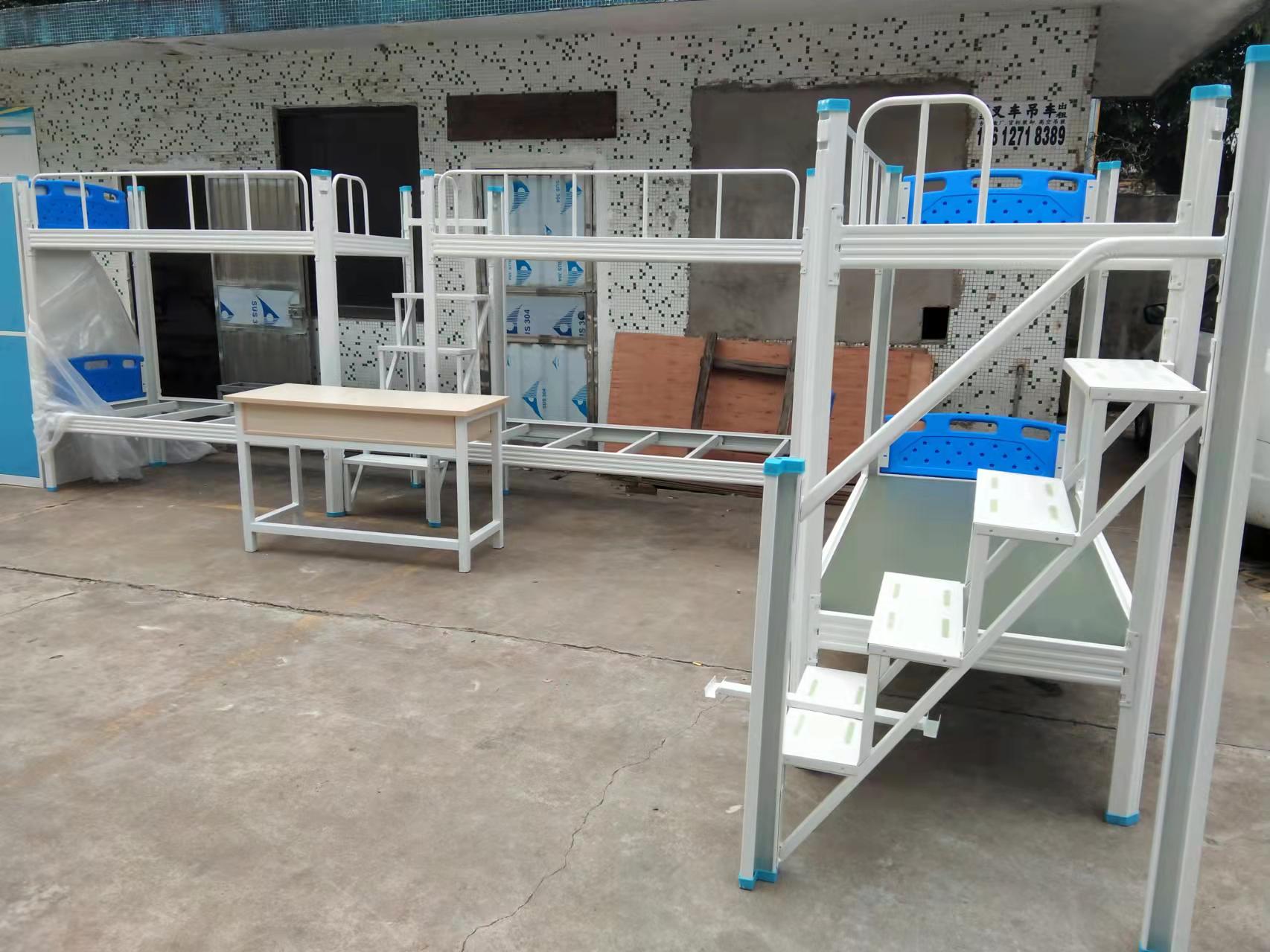 带你看上下铺铁床的公寓式组合设计