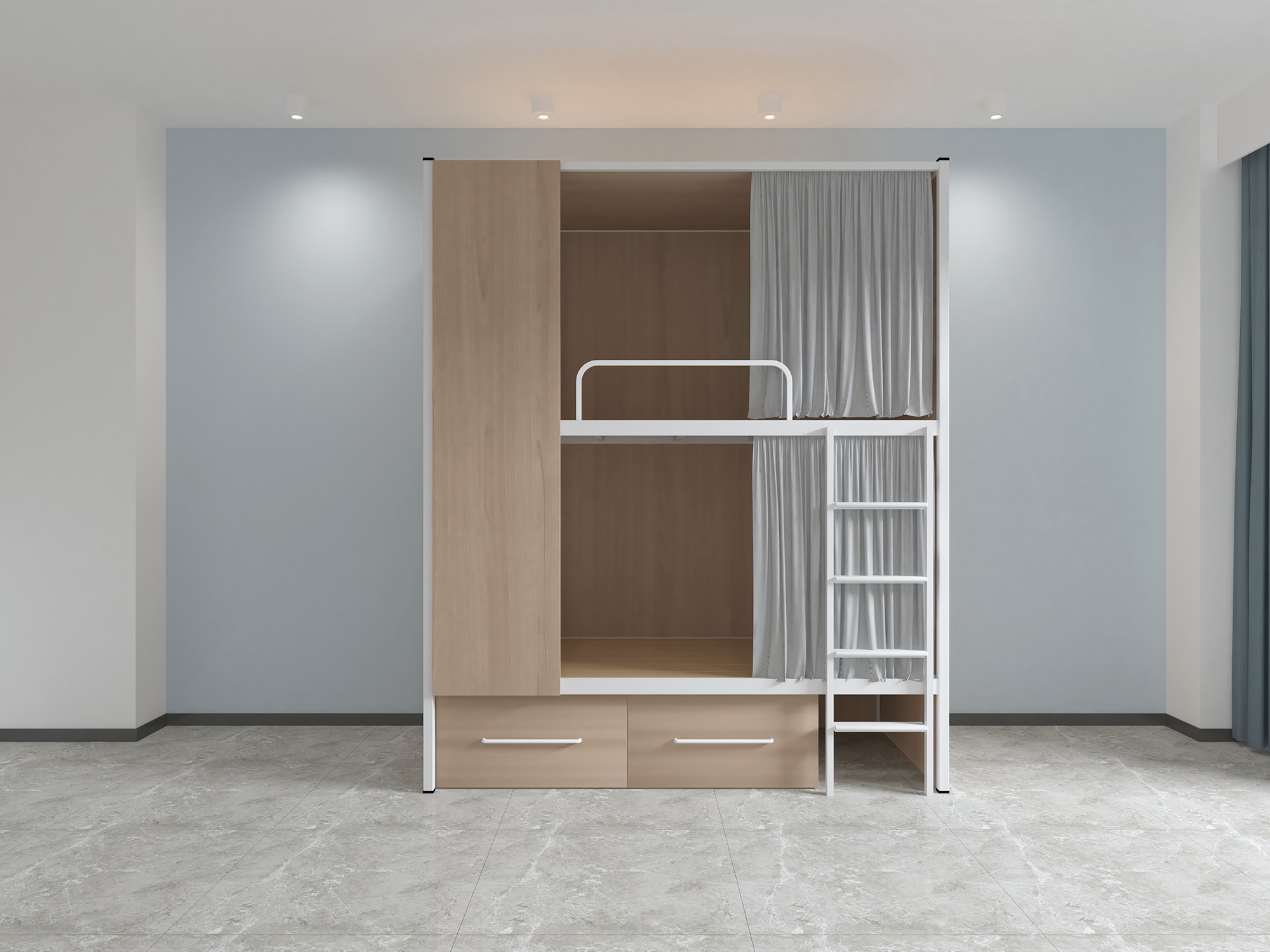 定制公寓床是选木床还是铁床？