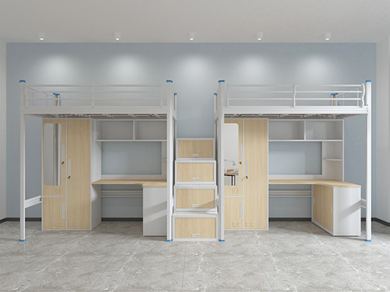 判断学生宿舍铁架床的质量好坏?