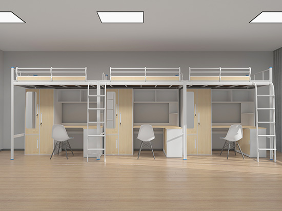 1米5上下铺铁床图片及价格