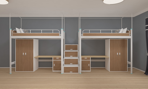 这几个双层铁床大受学生们喜爱！