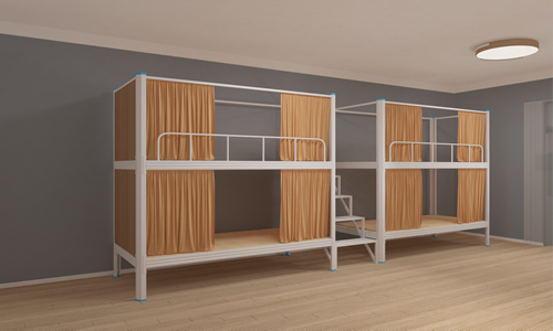 学生公寓床哪里可以容易发现出问题?