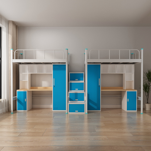 双层铁床的生产流程