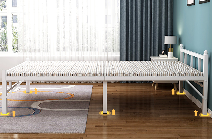 双层床铁床怎么折叠？