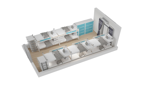 哪里有双层铁床设计图？