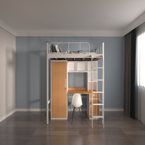 幼儿双层铁床批发