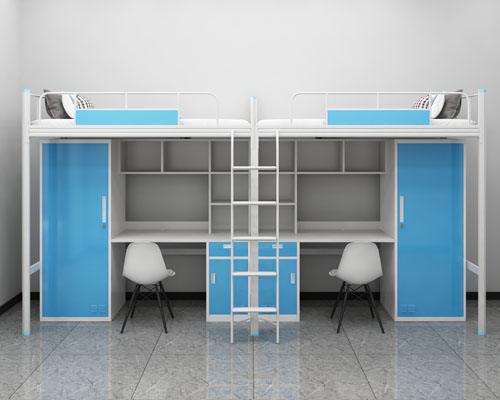 宿舍铁床单层能睡几人？