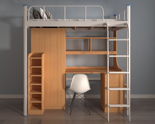 宿舍铁床多少钱?