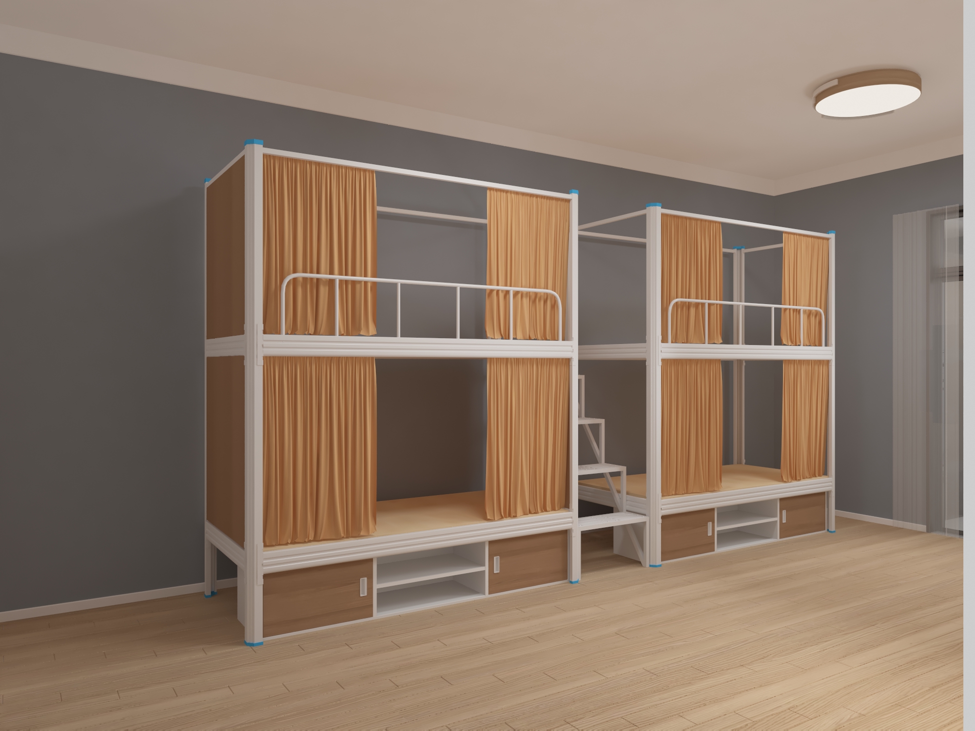 学生宿舍床有多长?