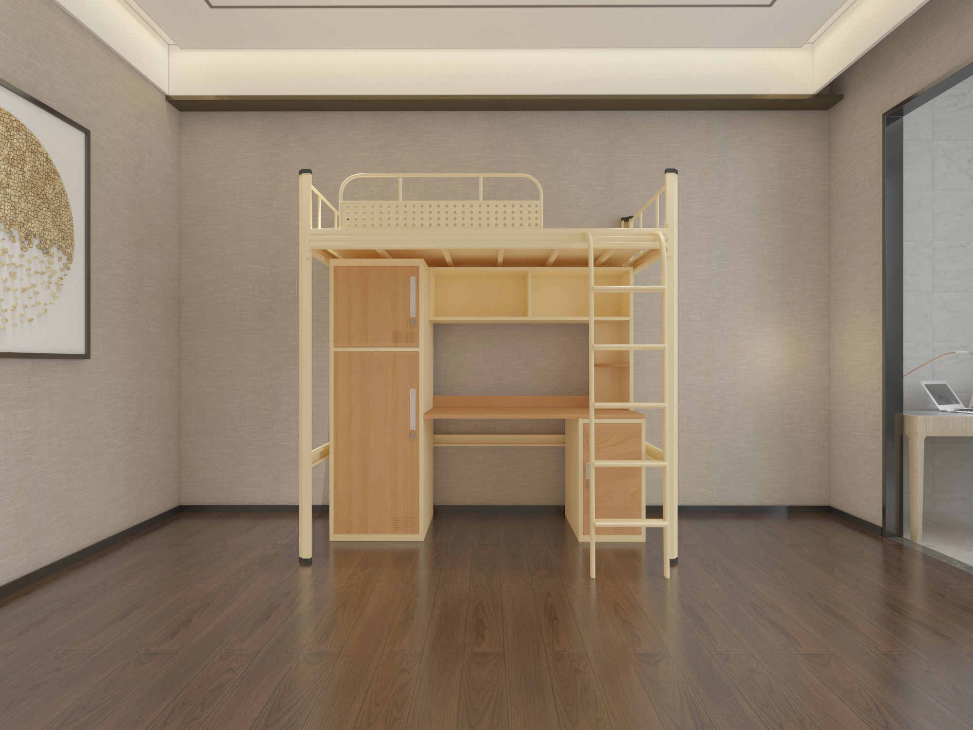 一套双层铁架床要多少钱？