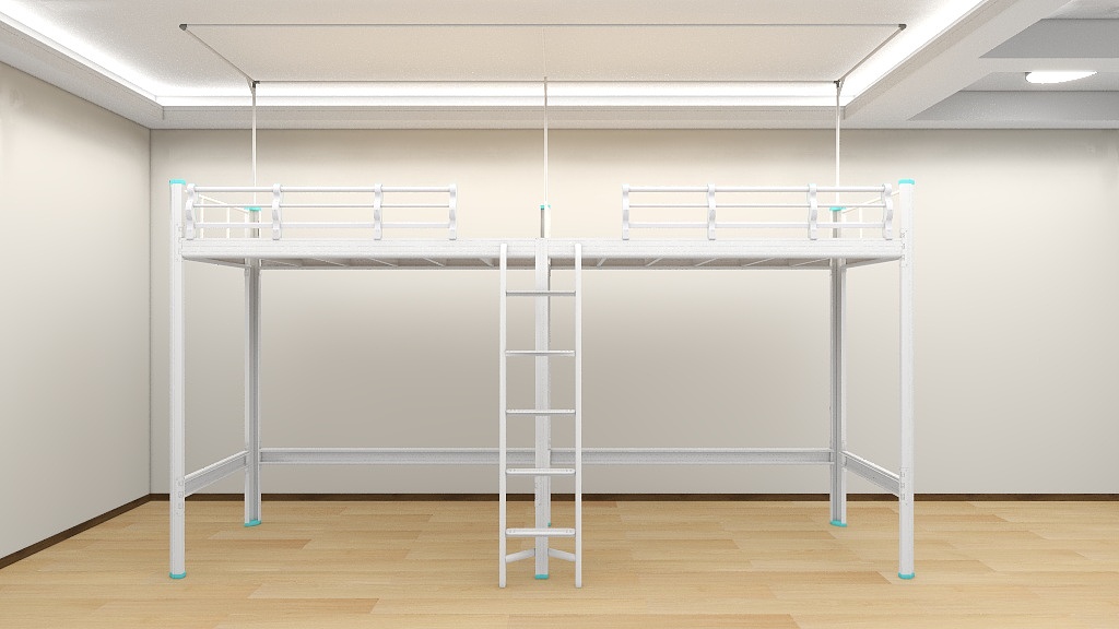 铁架高低床长宽高是多少？