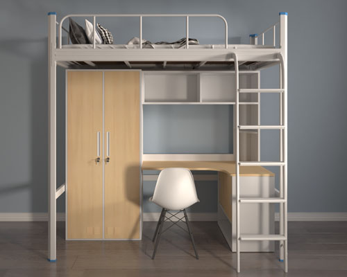 宿舍上下铺铁床一般多大尺寸？