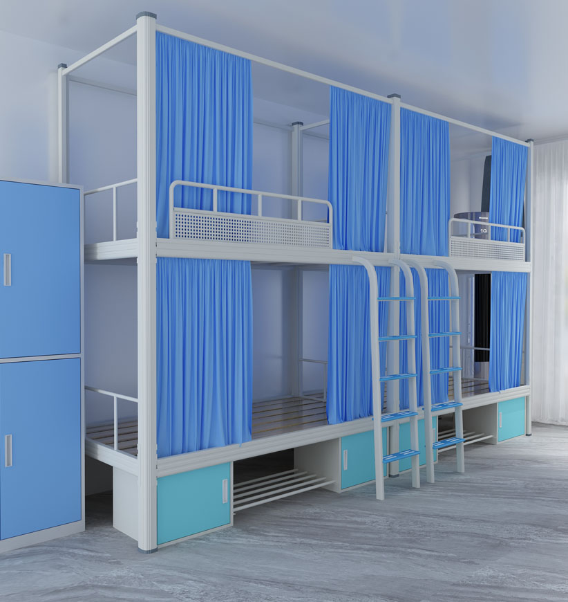 工厂上下铺铁床